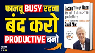 Getting Things Done by David Allen Audiobook  Book Summary in Hindi [upl. by Gazo205]