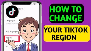 How to Change Your Tik Tok Region  How to Change Country location on TiktokNew 2024 [upl. by Denys]