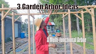 3 Creative Garden Arbor IdeasInspiration For You [upl. by Rett]