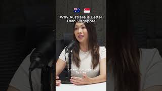 Australia is BETTER THAN Singapore dailyketchup podcast australia singapore overseas travel [upl. by Adnuahs164]