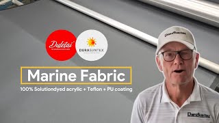 100 solution dyed acrylic marine fabric [upl. by Nyroc]