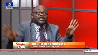 Constitution Amendment SERAP Condemns Abuse Of Lesgislative Powers Pt 2 [upl. by Tatianna]