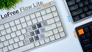 LoFree Flow LITE  The Best Budget LowProfile Mechanical Keyboard [upl. by Nunciata]