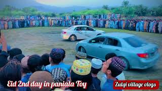 Dangerous Car Stunt in Eid 2024  Desi Village Car Power Show  death car stunt amp Racing in Water [upl. by Elisha387]