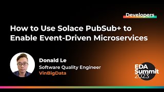 How to Use Solace PubSub to Enable EventDriven Microservices [upl. by Janot]