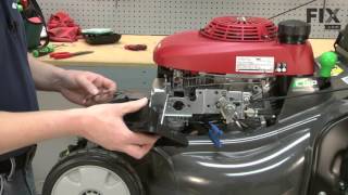 Honda Lawn Mower Repair – How to replace the Carburetor Float [upl. by Gundry460]