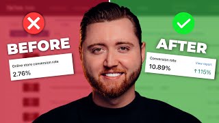 How To 4X Your Shopify Conversion Rate in 2023 [upl. by Palila67]