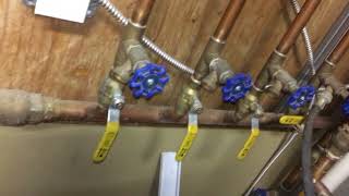 No Heat Gas Boiler amp Hot Water Fan Coils on HVAC Air Handler Units [upl. by Ecirtam]