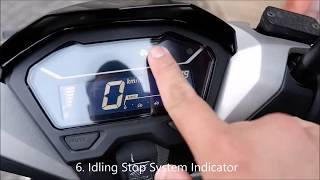 Kecil Tapi Lengkap Review Speedometer Honda All New Vario 150 2018 [upl. by Mahmoud]