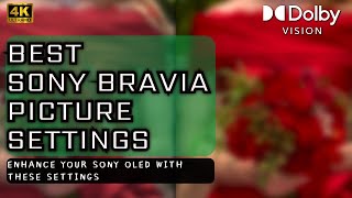 Sony Bravia A80L XR OLED Best Picture Settings  4KHDR Dolby Vison 2024 settings picturequality [upl. by Dowell981]