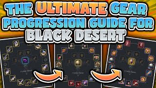 The ULTIMATE Gear Progression Guide For Black Desert Updated November 2024  Post Kharazad Patch [upl. by Adnamahs]