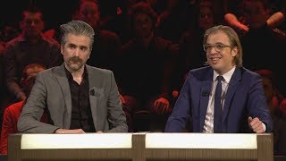 Philippe Geubels en Jeroom in De Slimste Mens ter Wereld 2017 [upl. by Hitchcock675]