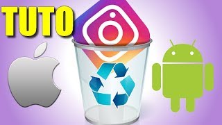 TUTO  Supprimer Définitivement un Compte Instagram sur son iPhoneAndroid [upl. by Maher]