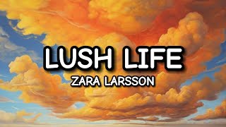 Zara Larsson  Lush Life Lyrics [upl. by Backler]