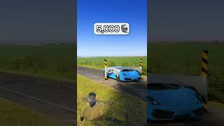 Cars VS Cristiano Ronaldo 😱❌🤣  BeamNGdrive shorts beamng beamngdrive [upl. by Enahs]