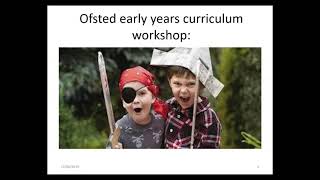 Webinar recording Cultural Capital in Early Years Provision [upl. by Bonnes]