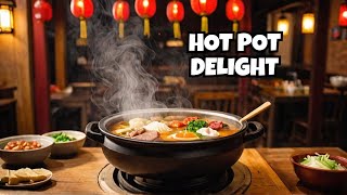 Chinese Street Food HOT POT Experience [upl. by Yltneb970]