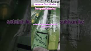 Cara pakai obat microlax [upl. by Reta]