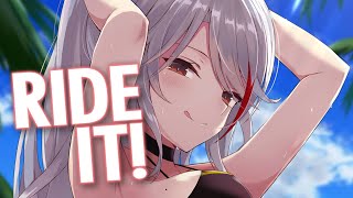 Nightcore  Ride It Lyrics [upl. by Adiam]