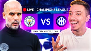 REACTIONAM LIVE LA MANCHESTER CITY 10 INTER MILANO  MAREA FINALA UEFA CHAMPIONS LEAGUE 2023 [upl. by Eglanteen]