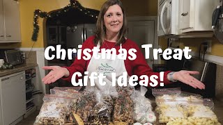 Christmas Treat Gift Ideas With 6 sweet treat recipes Including Microwave Peanut Brittle [upl. by Oiluarb469]