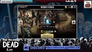 The Walking Dead Road To Survival Nouvelle Roulette NON [upl. by Dnaleel693]