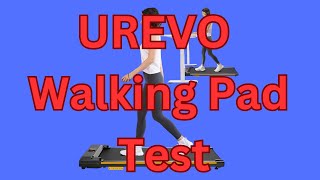 UREVO Walking Pad Test [upl. by Annaeoj]