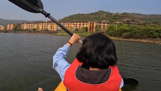 Boat Ride Made Miss Undone Road My Boat Driver 🤣🤣 At Lavasa Part 04 boating city Kayak [upl. by Heriberto469]