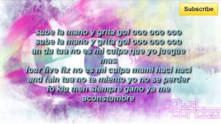 Cali Y El Dandee  Gol HD with Lyrics [upl. by Eimrej]