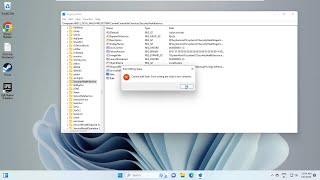 Fix Error Writing The Values New Contents On Registry [upl. by Tnomal]
