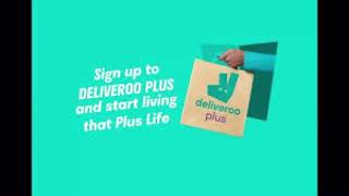 Deliveroo Plus  And start living that Plus Life 2024 UK Radio [upl. by Tdnaltroc113]