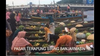 Pasar Terapung Siring Banjarmasin [upl. by Fesoy]