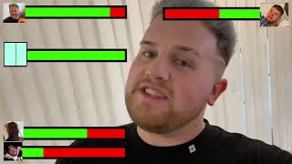 ANGRY GINGER BREAD RETURN  EYEBROW DYE BenPhillipsUK Team vs Angry red Eillot Giles with Healthbars [upl. by God22]