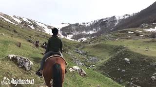 Le più belle passeggiate a cavallo in Abruzzo [upl. by Donatelli]