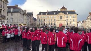 Shaker Heights High School Marching Band in Caen France 8 [upl. by Sherrer]