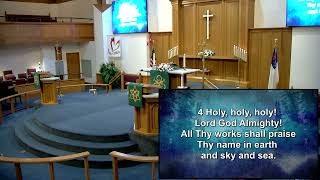 Hymn  LSB 507 quotHoly Holy Holyquot [upl. by Lilhak]