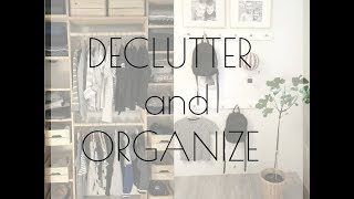 DECLUTTER and ORGANIZE and CLEAN minimalist kids closet [upl. by Boni]