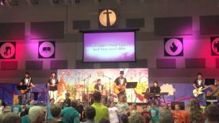 Colossal Coaster World VBS 2013 Theme Song  FBC Pittsburg Worship Band  Lifeway Music [upl. by Ahsinev]