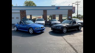 BMW Z3 MRoadster Face Off  S52  S54 Powered EAG Repeat Visitors [upl. by Neetsuj]