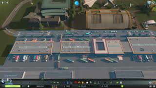 Cities Skylines Airport S1 E10 Cargo Train [upl. by Dody]