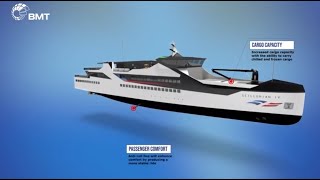 BMT Tapped to Design Ferry Pair for Isle of Scilly Steamship [upl. by Ahsat]