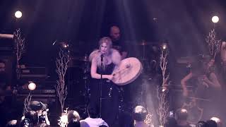 Myrkur  Fager Som En Ros Swedish folksong live in Glasgow [upl. by Ataymik924]