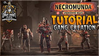 Necromunda Underhive Wars  Gang Creation Tutorial [upl. by Dyer]