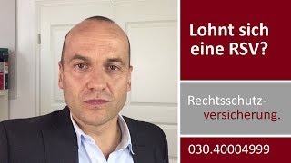 Rechtsschutzversicherung  lohnt sich das  Rechtsanwalt Alexander Bredereck [upl. by Yleve478]