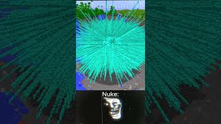 Minecraft Hyper Creeper EXPLOSIONS shorts minecraft [upl. by Marabel]