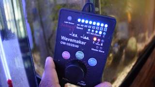 Jebao OW25 Wavemaker Pump Review and Demo [upl. by Eula]