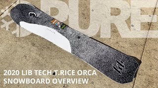 Lib Tech Travis Rice Orca Snowboard 2020 Overview  PureBoardShopcom [upl. by Delorenzo]