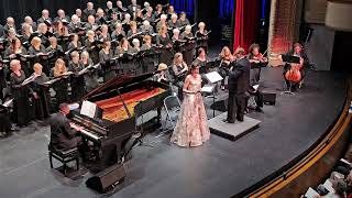 Adelaide Trombetta sings Brahms REQUIEM movt 5 quotYe Now Are Sorrowfulquot [upl. by Yaakov]