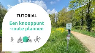 Een knooppuntroute op RouteYou plannen [upl. by Kellene]