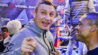 EXCLUSIVE Vitali Klitschko on ANTHONY JOSHUA vs WLADIMIR KLITSCHKO FIGHT [upl. by Waddell]